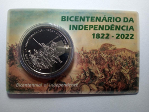 2 REAIS BICENTENÁRIO INDEPENDENCIA 1822-2022