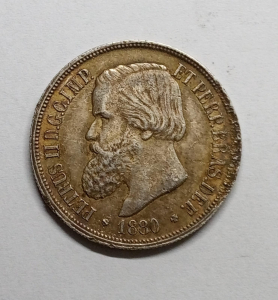 1000 REIS 1880 ‘DATA EMENDADA’