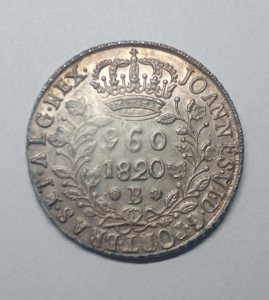 960 REIS 1820B 11B 17ª MEXICO J.J