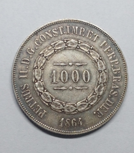1000 REIS 1864 S