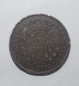 320 REIS 1819R 1A FOLHA SOLTA