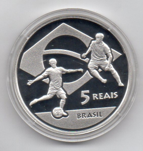 5 REAIS 2010  COPA DO MUNDO ÁFRICA DO SUL