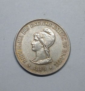 500 REIS 1889 REVERSO INVERTIDO