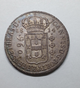 960 REIS 1814B 26ª 8E DUPLA BATIDA