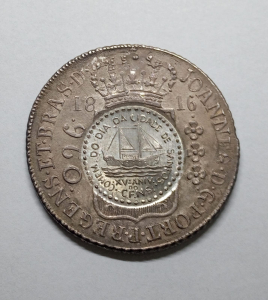 960 REIS 1816R COM CARIMBO SANPEX
