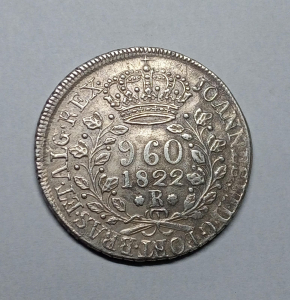 960 REIS 1822R 3A CE LIMA 1820 J.P