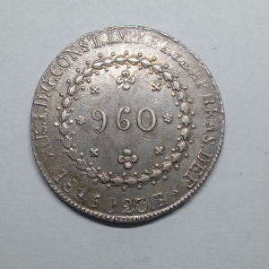 960 REIS 1823R 9A 30 TULIPAS LIMA 1816 RARA