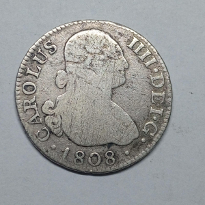 ESPANHA 2 REALES 1808 AI CIII