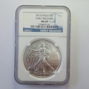 ESTADOS UNIDOS ONE DOLLAR 1 ONÇA 2013