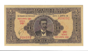 R080 1 MIL REIS SERIE 26ª ESTAMPA 13ª FC