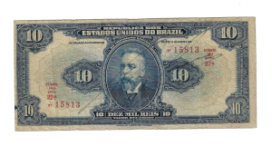 R107 10 MIL REIS SERIE 22ª ESTAMPA 14ª MBC