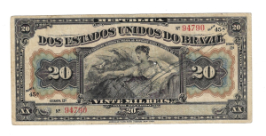 R116 20 MIL REIS SERIE 45ª ESTAMPA 13ª SOB