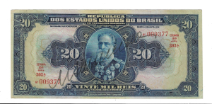 R119C 20 MIL REIS SERIE 303ª ESTAMPA 16ª