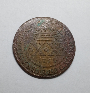 XX REIS 1731B 54 PEROLAS