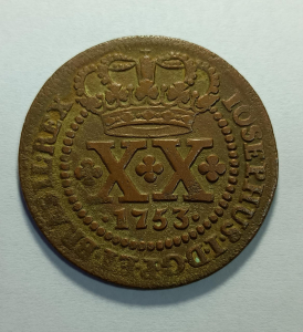 XX REIS 1753 SL 45 PÉROLAS