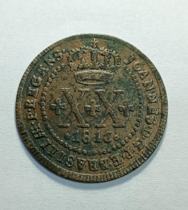 XX REIS 1816B 51 PÉROLAS