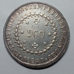 960 REIS 1824R 1A 29 TULIPAS MEXICO F.T