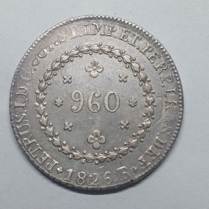 960 REIS 1826R 2A 29 TULIPAS LIMA 181? JP