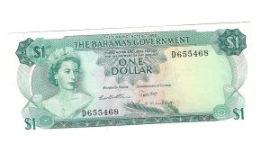 BAHAMAS 1 DOLLAR PIK18B