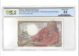 BANQUE DE FRANCE 20 FRANCS PIK100D