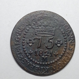 C557 75 REIS 1821M 38 PEROLAS