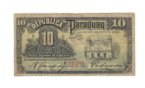 PARAGUAY 10 PESOS FORTES PIK141A