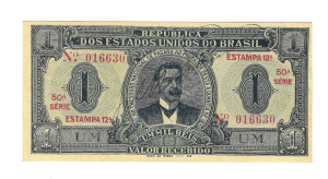 R079 1 MIL REIS SERIE 50ª ESTAMPA 12ª S