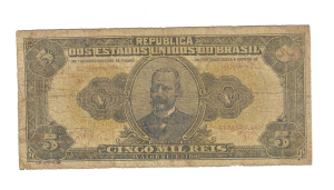 R099 5 MIL REIS SERIE 3ª ESTAMPA 18ª
