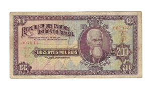 R153 200 MIL REIS SERIE 11ª ESTAMPA 17ª MBC