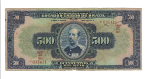 R163B 500 MIL REIS SERIE 16ª ESTAMPA 15ª