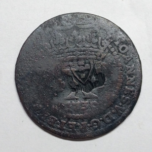 X REIS 1730B COM CARIMBO ESCUDETE