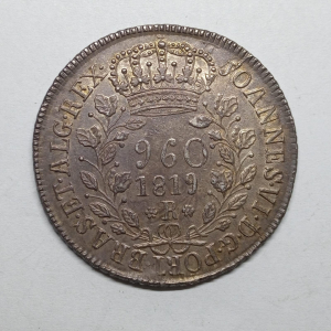 960 REIS 1819R 83A CR MOEDA GRANDE