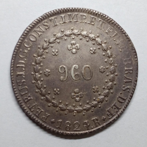 960 REIS 1824R 3A 29 TULIPAS ITURBIDE 1822