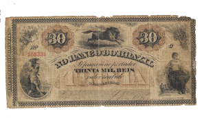 V307 BANCO DO BRASIL 30 MIL REIS