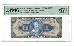 C048S 1000 CRUZEIROS SERIE 51ª SPECIMEN
