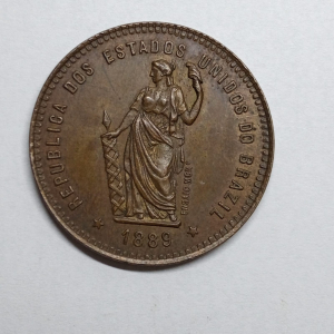 E156a 40 REIS 1889 PROVA FC