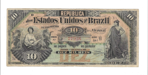 R101 10 MIL REIS SERIE 58ª ESTAMPA 8ª LETRA D