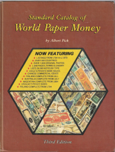 WORLD PAPER MONEY TBIRD EDITION