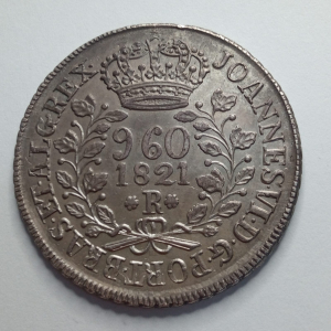 960 REIS 1821R 16A PC LIMA 1806 J.P ESCASSA