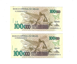 C227 100.000 CRUZADOS CASAL PERFEITO