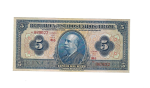 R100a 5 MIL REIS SERIE 34ª ESTAMPA 19ª FE
