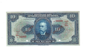 R110cs 10 MIL REIS SERIE 308ª ESTAMPA 17ª SPECIMEN
