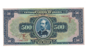 R163c 500 MIL REIS SERIE 23ª ESTAMPA 15ª S