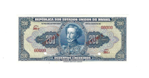C037s 200 CRUZEIROS SERIE 201ª SPECIMEN